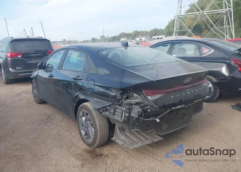 2024 Hyundai Elantra Sel из США, поврежденный, VIN KMHLM4DG0RU651663